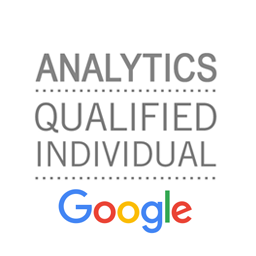 Wim is door Google gecertificeerd als Google Analytics Qualified Individual