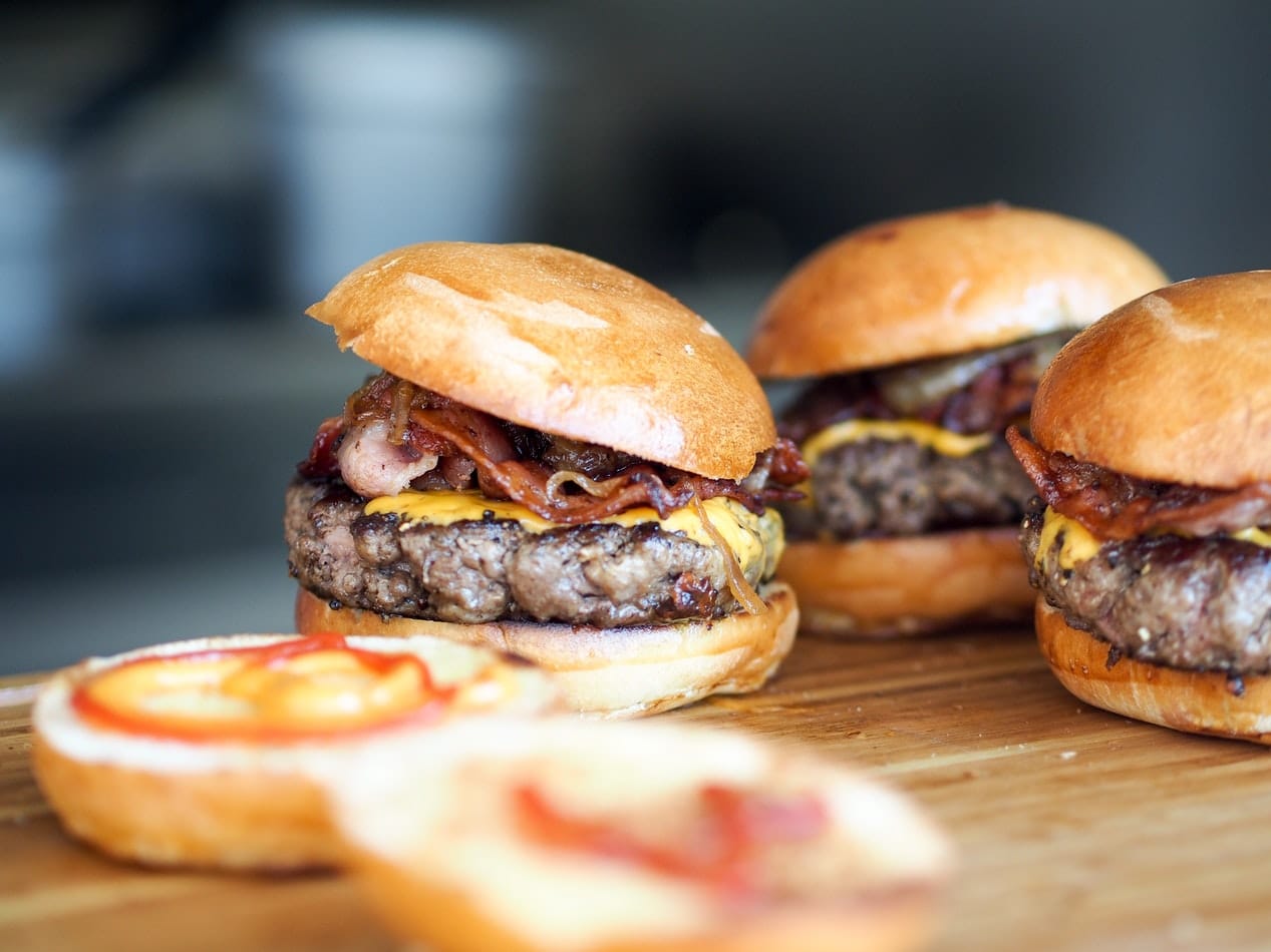 Dag van het hamburgermenu