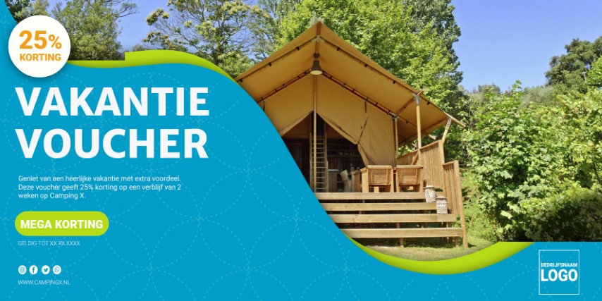 Bied een alternatief met bijvoorbeeld een voucher