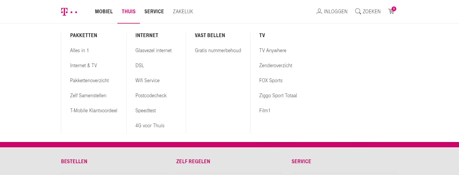 Voorbeeld: T-mobile