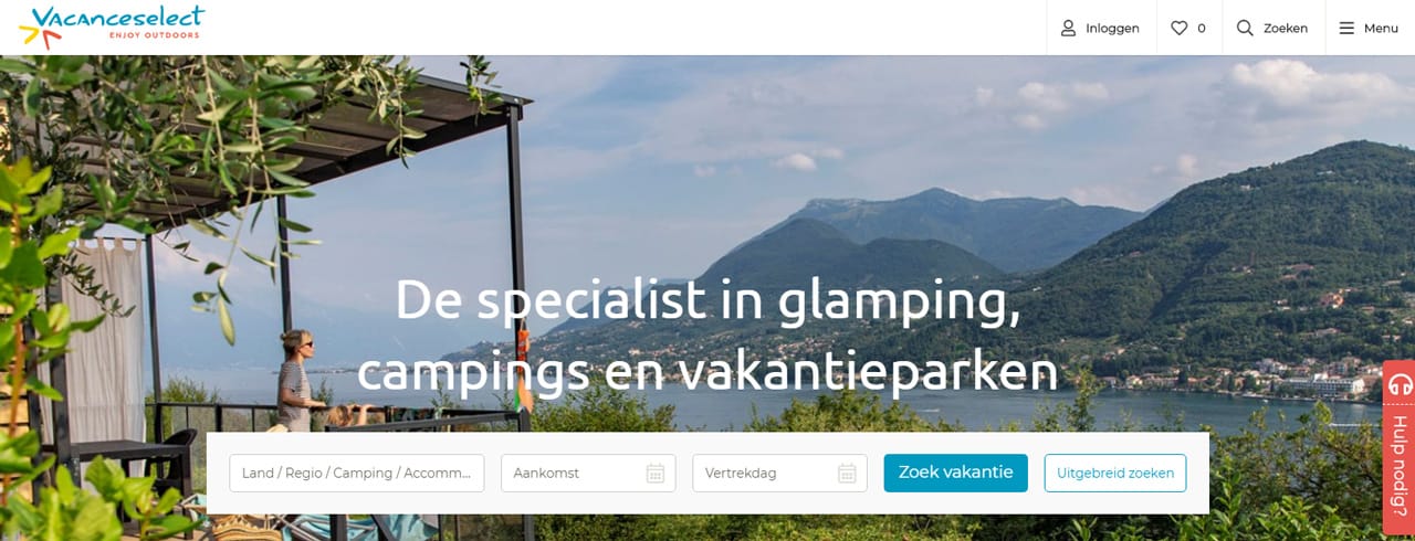 Voorbeeld: Vacanceselect