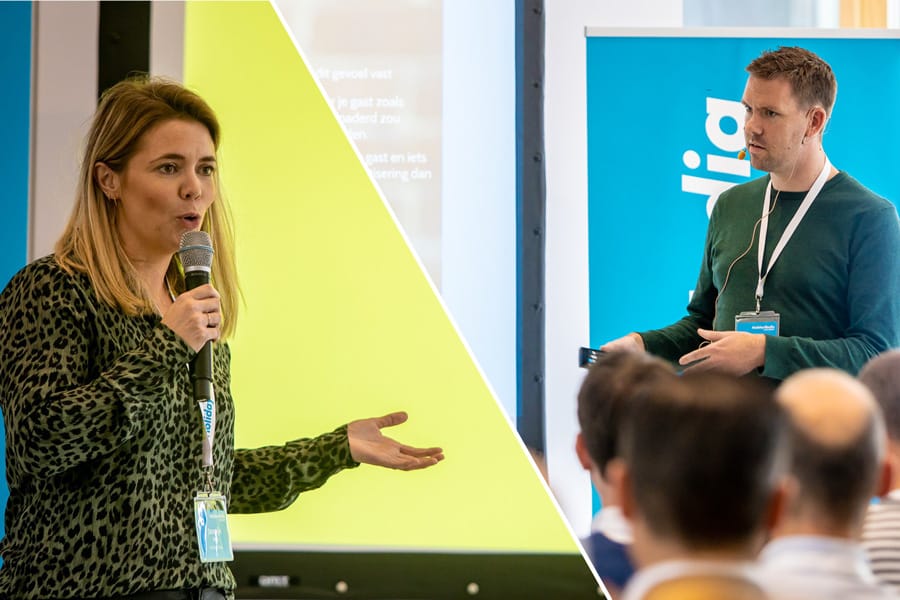 Marijn Eijsink en Jasmijn Pols nemen je mee in de stappen van de customer journey