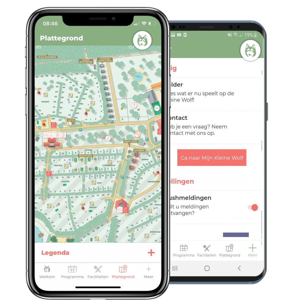 Koppeling met de App